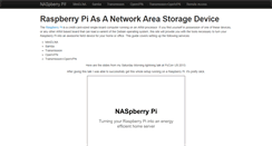 Desktop Screenshot of naspberrypi.com